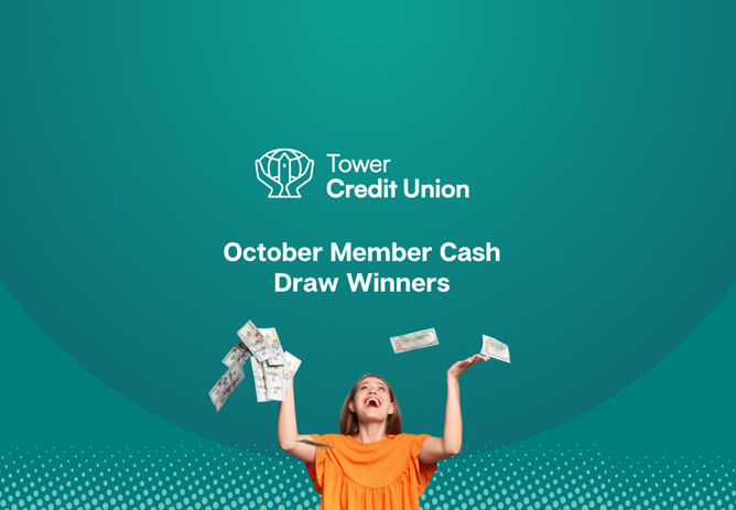 October Member Cash Draw Winners Announced