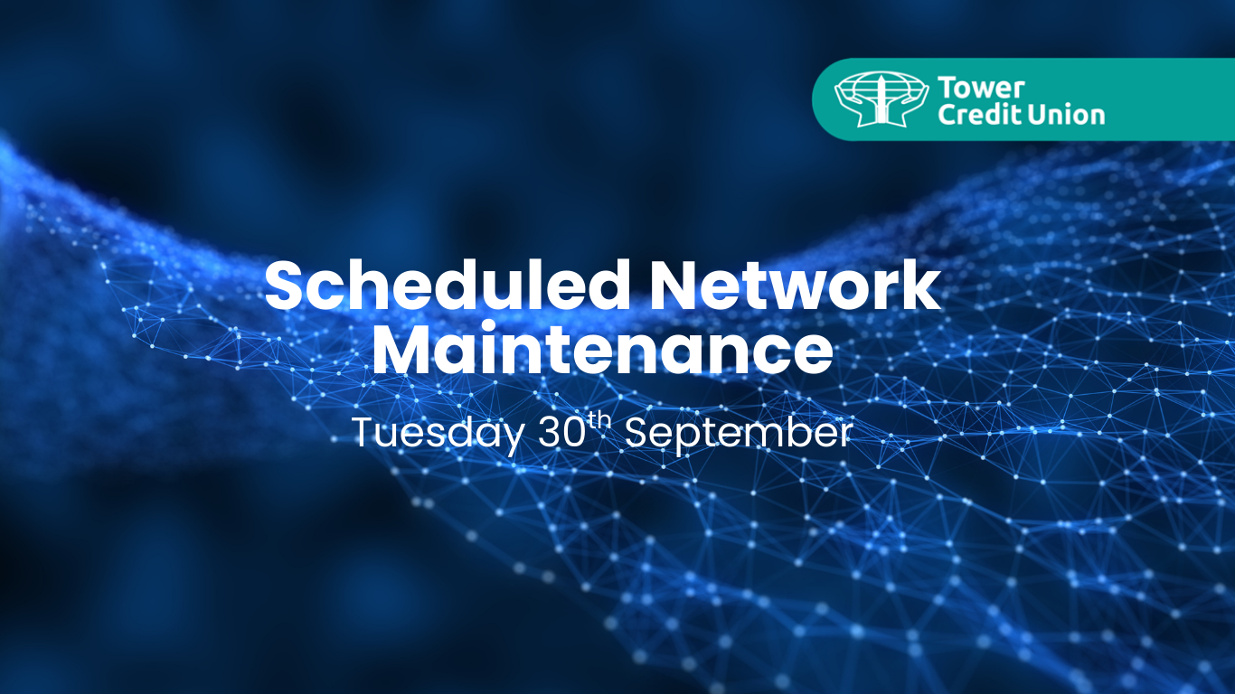 Scheduled Network Maintenance - Tuesday 30th September